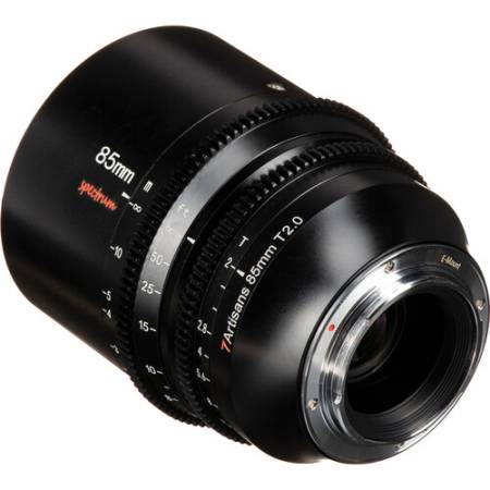 7Artisans Spectrum 85mm T2.0 Full Frame - obiektyw stałoogniskowy